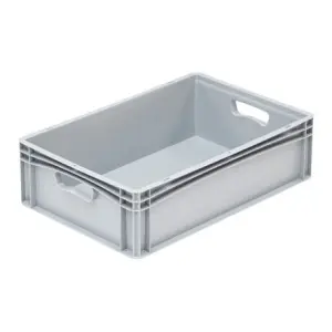 Pojemnik skrzynka plastikowa pełna B/LE 600x400x170
