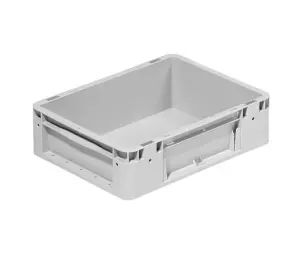 Pojemnik skrzynka plastikowa pełna B/LS 400x300x120