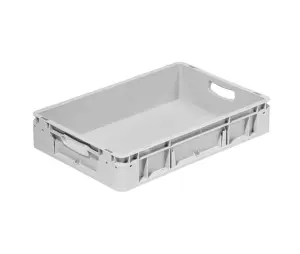 Pojemnik skrzynka plastikowa pełna B/LES 600x400x120