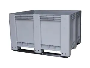 Skrzyniopaleta 1200x800x805 pełna na płozach