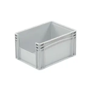 Pojemnik plastikowy z oknem inspekcyjnym B/LW 400x300x220