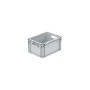 Pojemnik skrzynka plastikowa pełna B/L 400x300x220