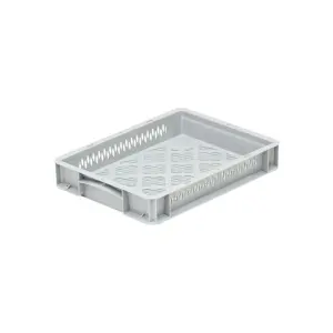 Pojemnik skrzynka plastikowa perforowana B/P 400x300x70