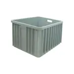 Skrzynia plastikowa 800x600x450 Pojemnik transportowy 150 kg szary