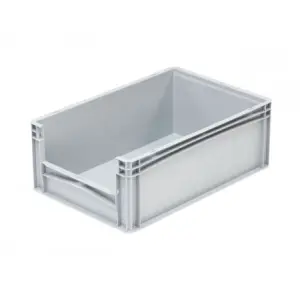 Pojemnik plastikowy z oknem inspekcyjnym B/LW 600x400x220