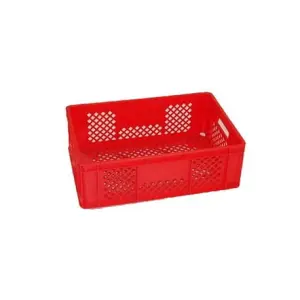 Pojemnik skrzynka plastikowa EURO 200-5 CZERWONA AZART